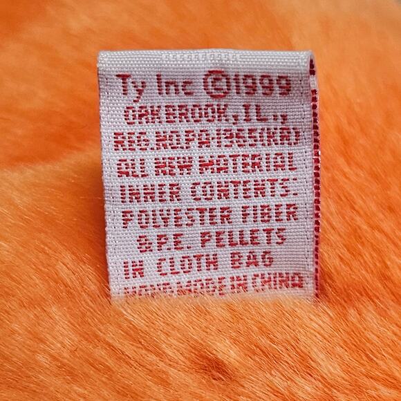 Ty Beanie Buddy 1999 - Pumpkin The Halloween Pumpkin - Picture 7 of 7